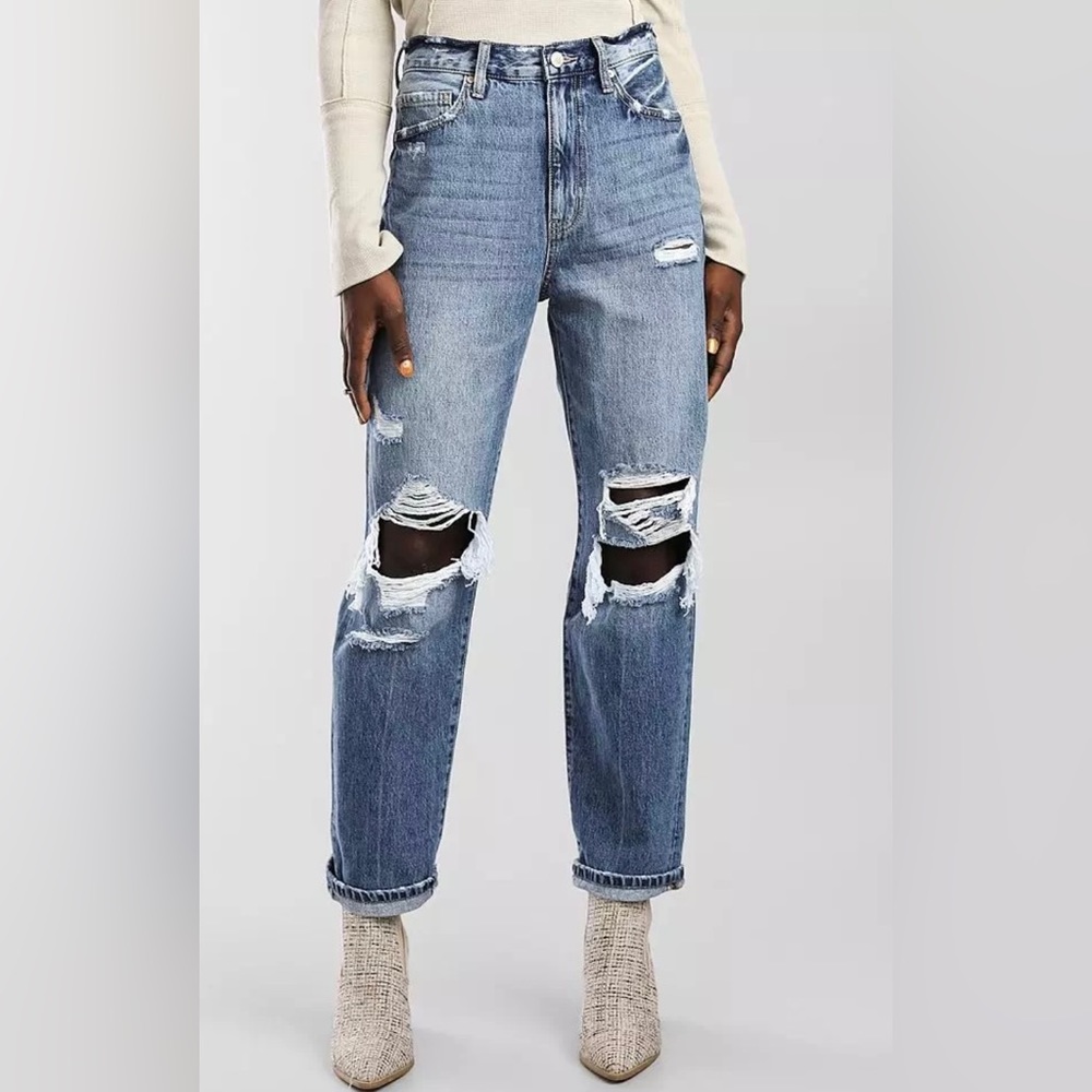 KanCan Signature Ultra High Rise Straight Jean